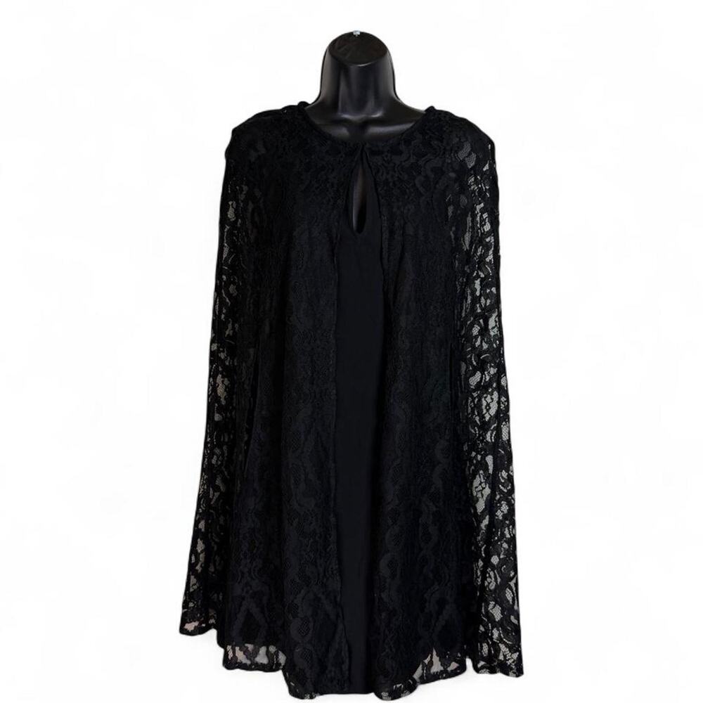Guess whimsigoth black floral lace